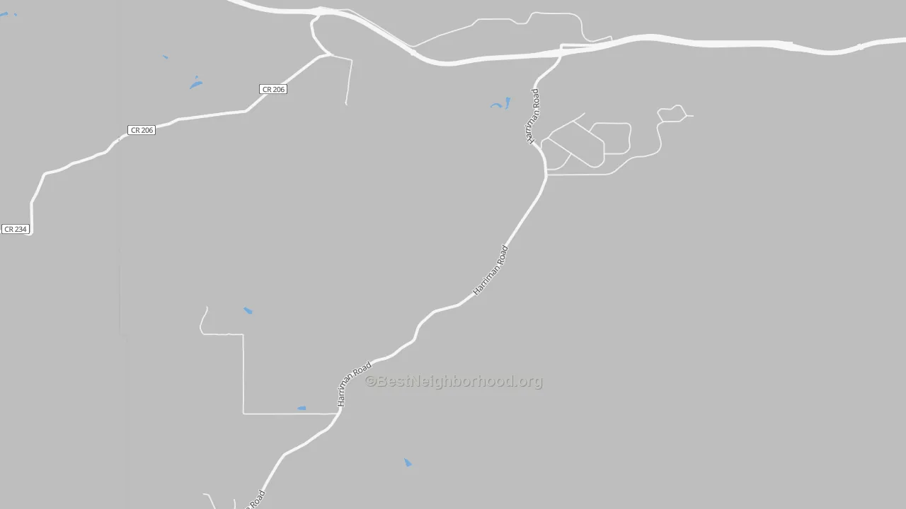 Bike Grade map of 82059, WY