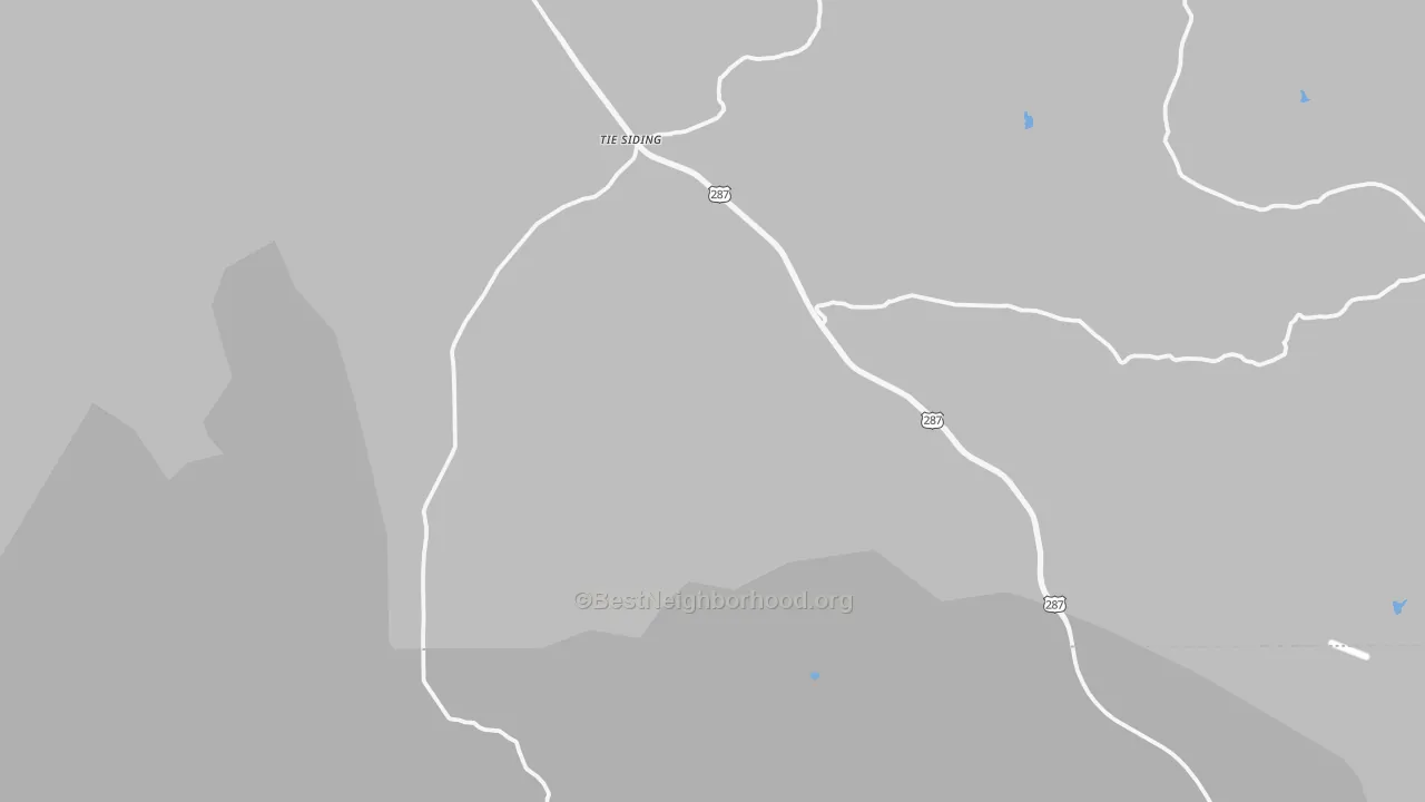 Bike Grade map of 82084, WY
