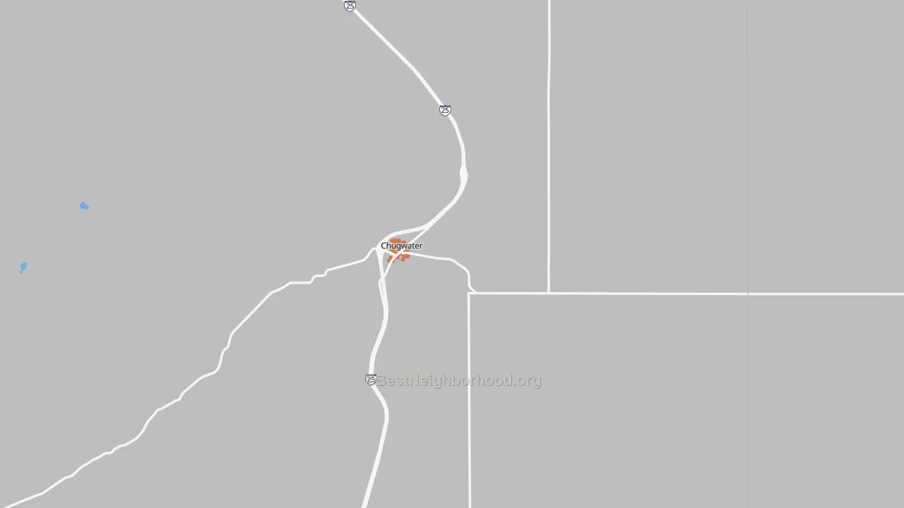 Bike Grade map of 82210, WY