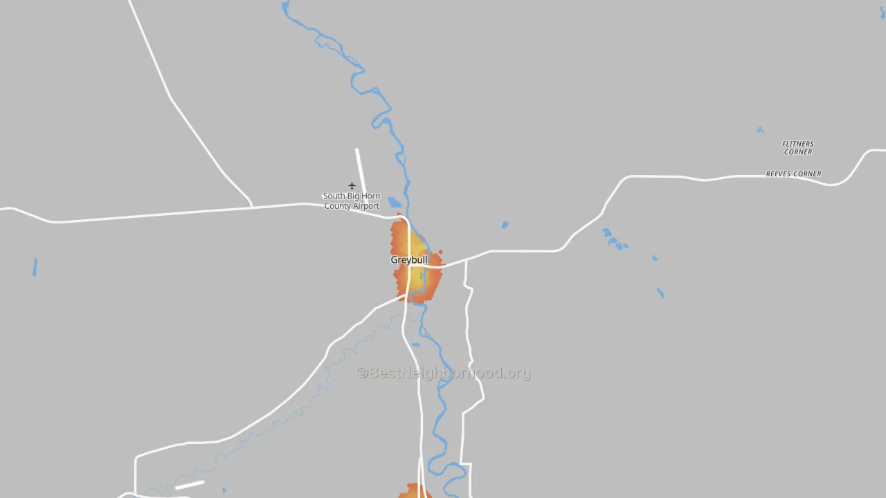 Bike Grade map of 82426, WY