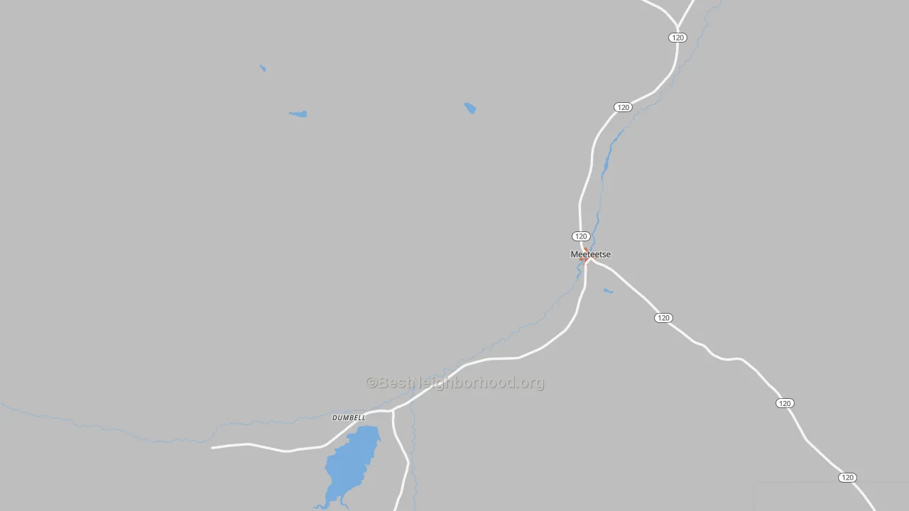 Bike Grade map of 82433, WY