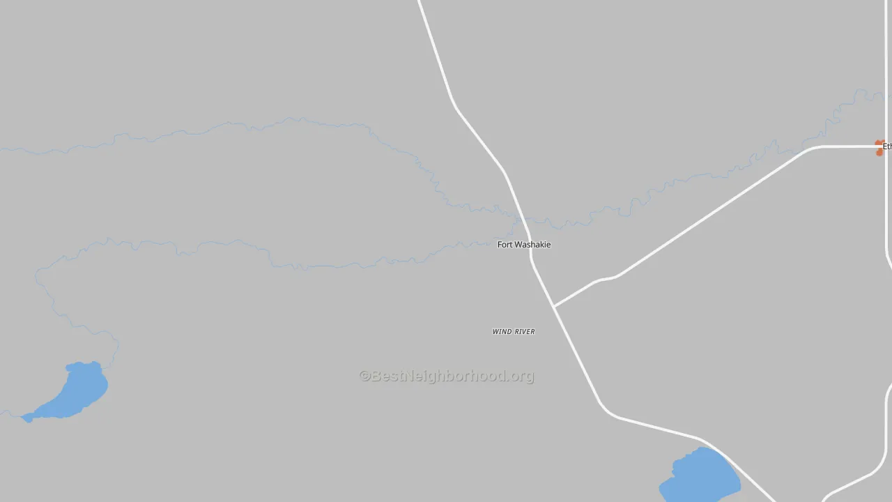 Bike Grade map of 82514, WY