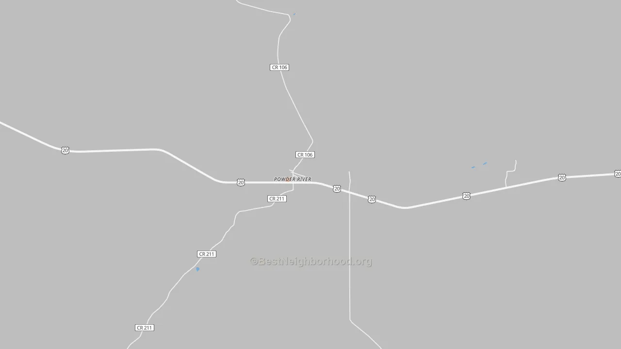 Bike Grade map of 82648, WY
