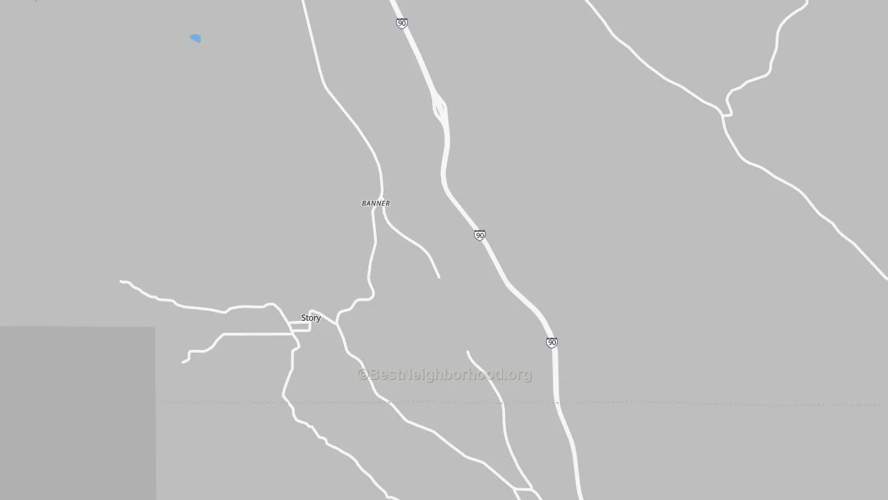 Bike Grade map of 82832, WY