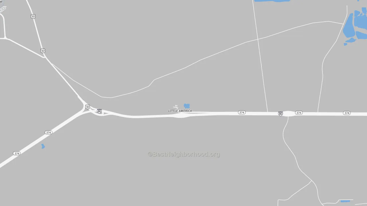 Bike Grade map of 82929, WY