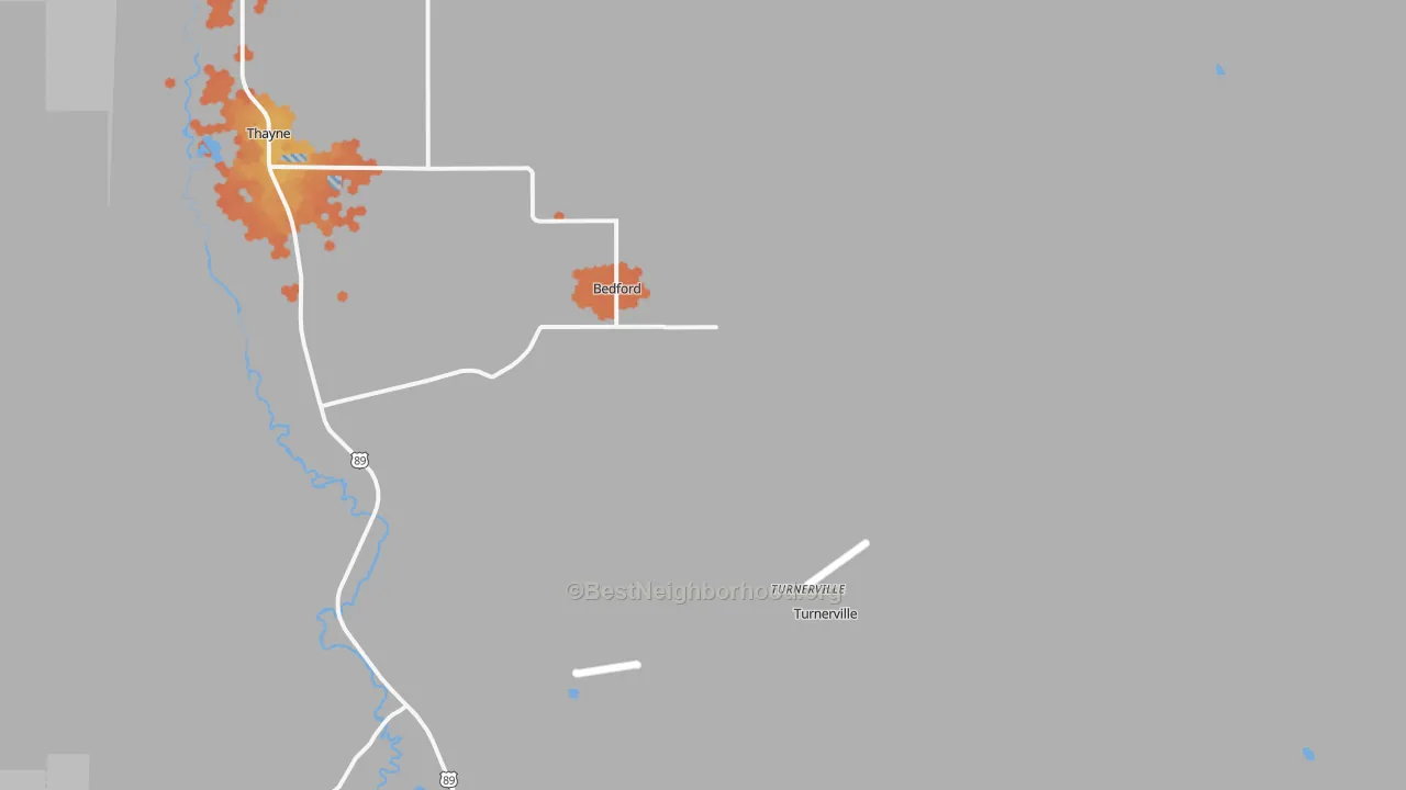 Bike Grade map of 83112, WY