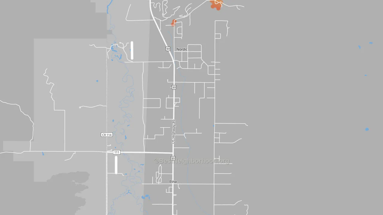 Bike Grade map of 83118, WY