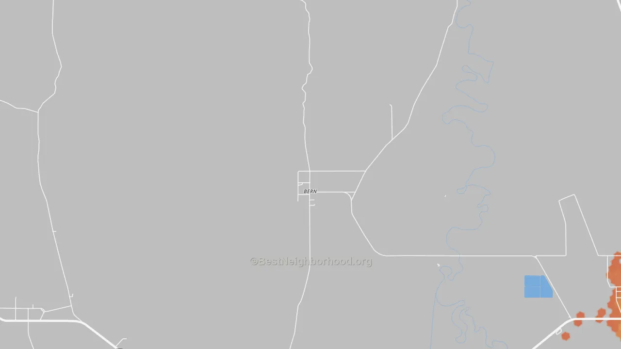 Bike Grade map of 83220, ID