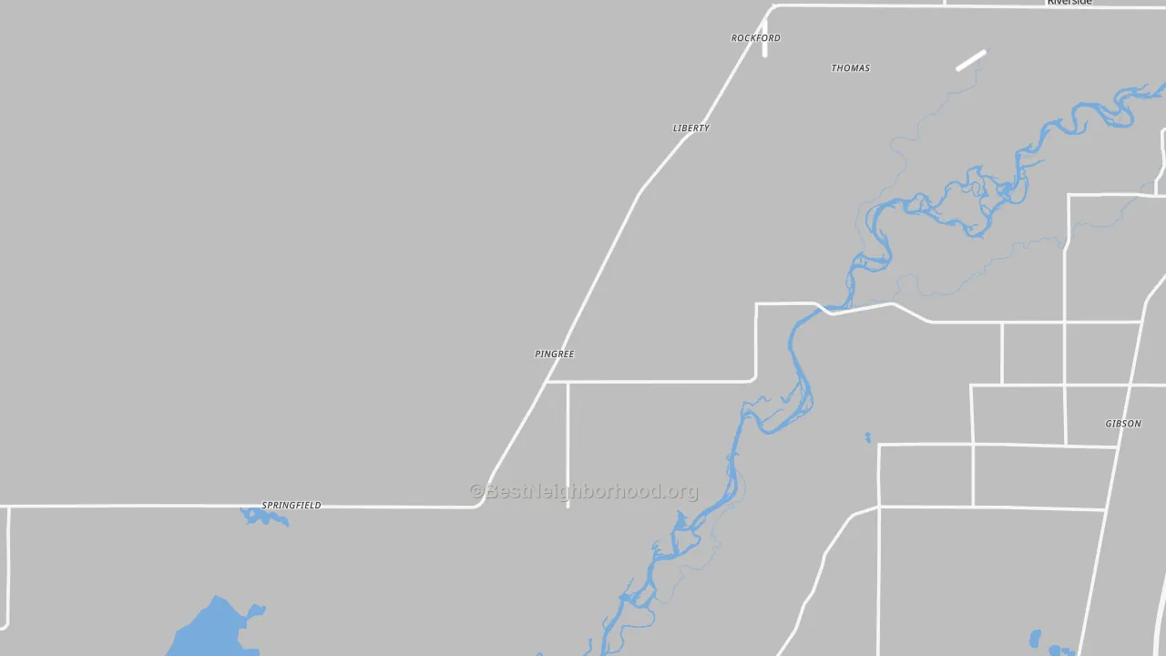 Bike Grade map of 83262, ID