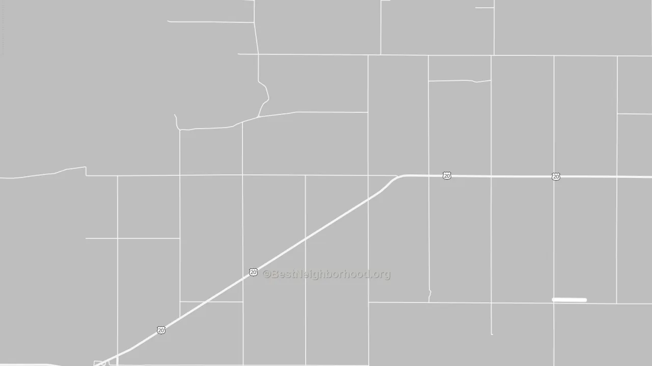 Bike Grade map of 83322, ID