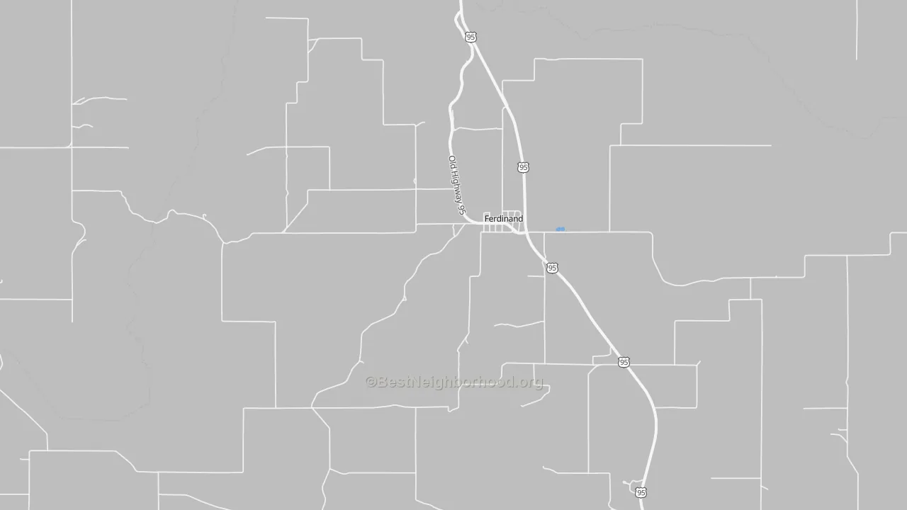 Bike Grade map of 83526, ID