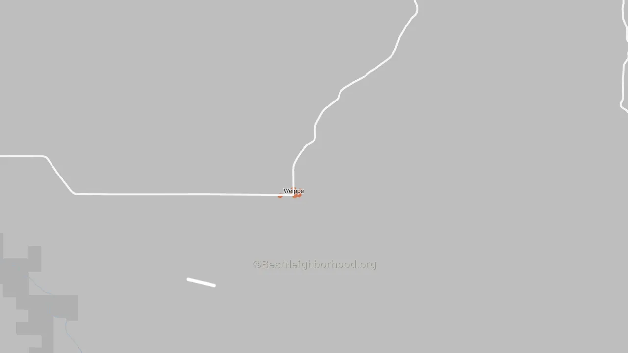 Bike Grade map of 83553, ID