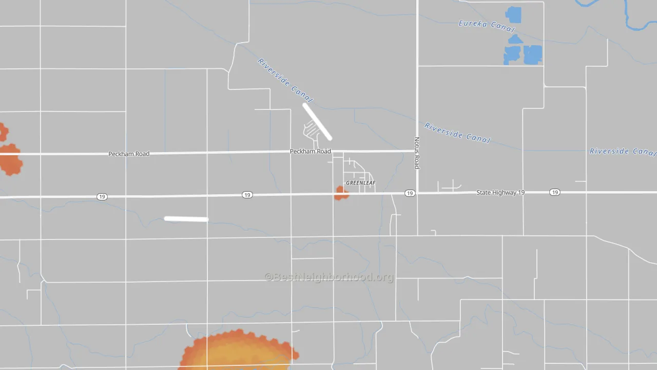 Bike Grade map of 83626, ID