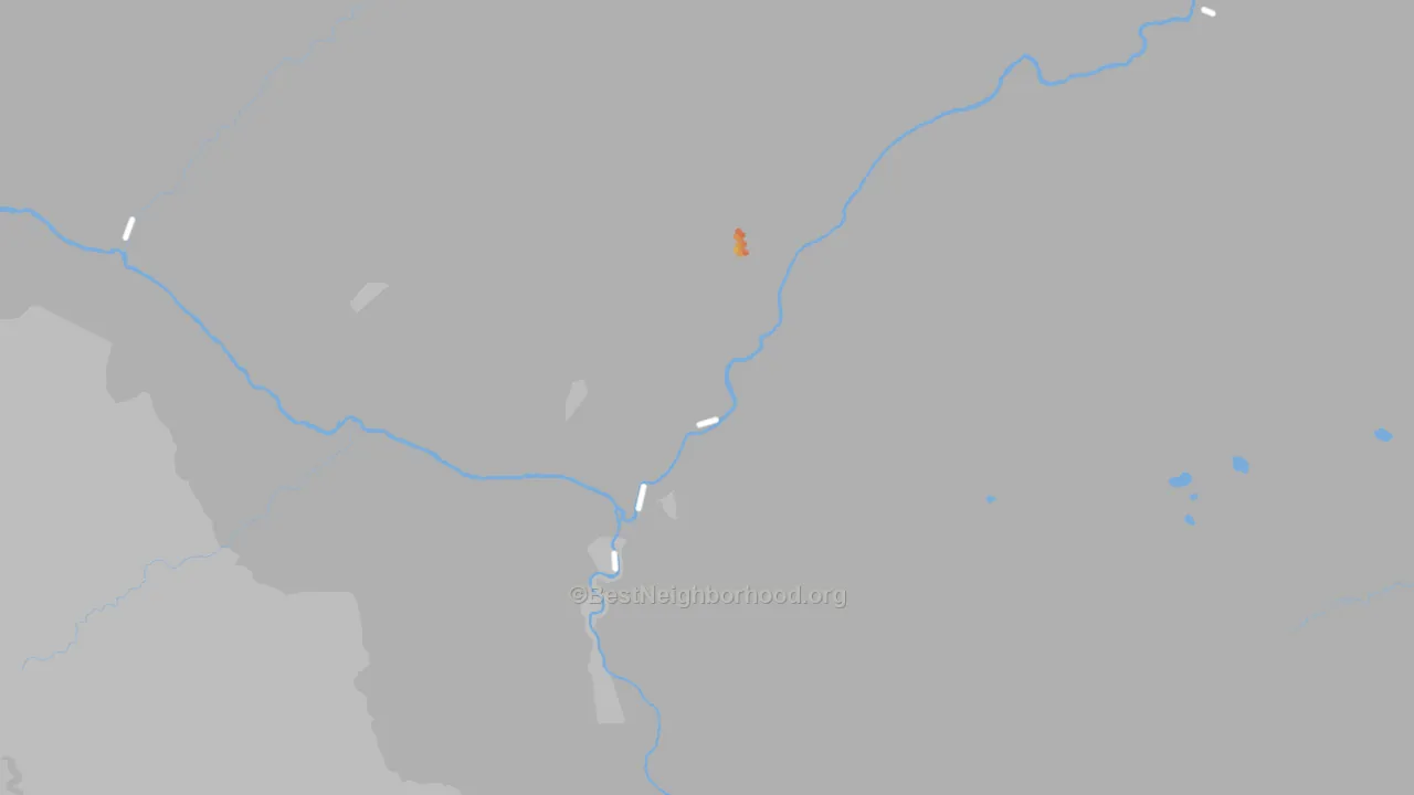 Bike Grade map of 83671, ID