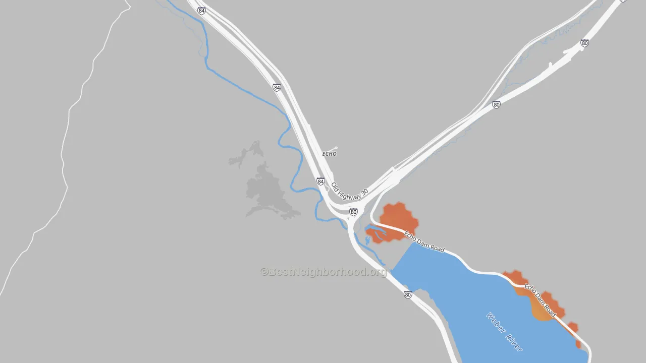 Bike Grade map of 84024, UT