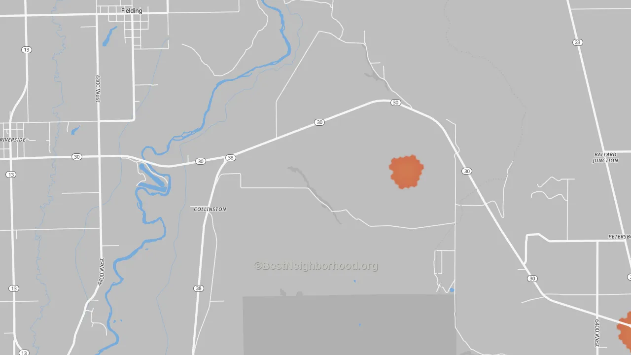 Bike Grade map of 84306, UT