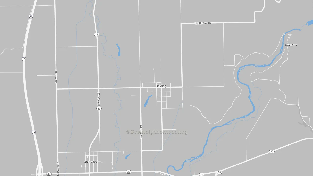 Bike Grade map of 84311, UT