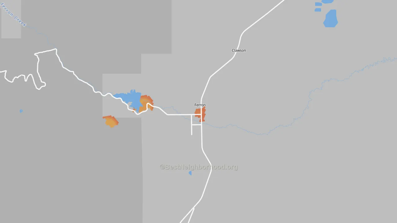 Bike Grade map of 84523, UT