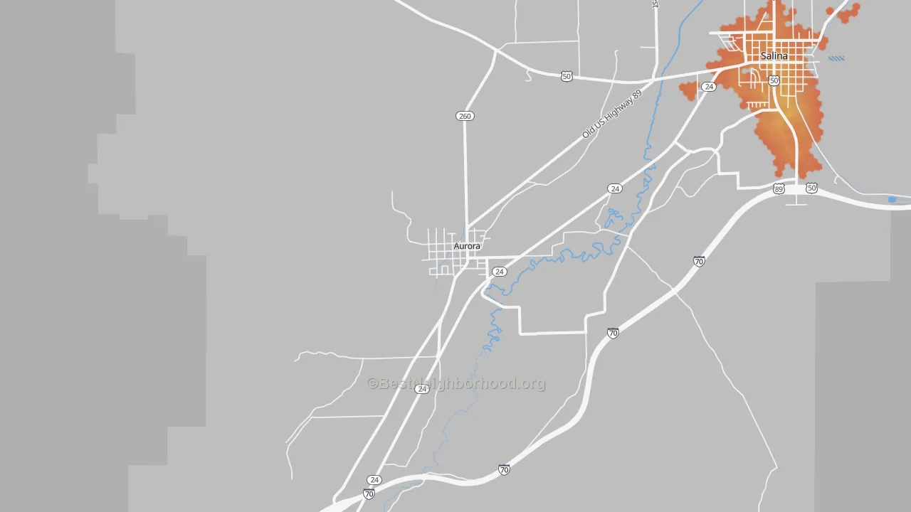 Bike Grade map of 84620, UT