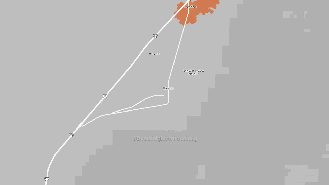 Bike Grade map of 84637, UT