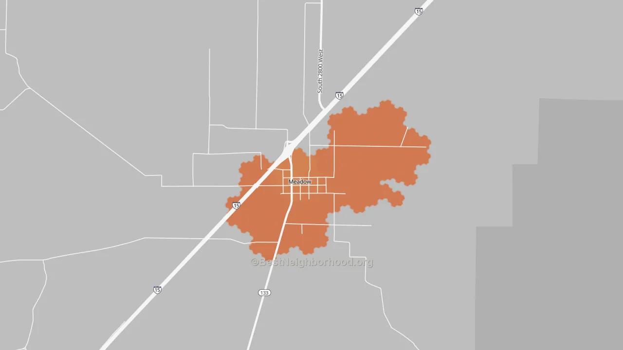 Bike Grade map of 84644, UT