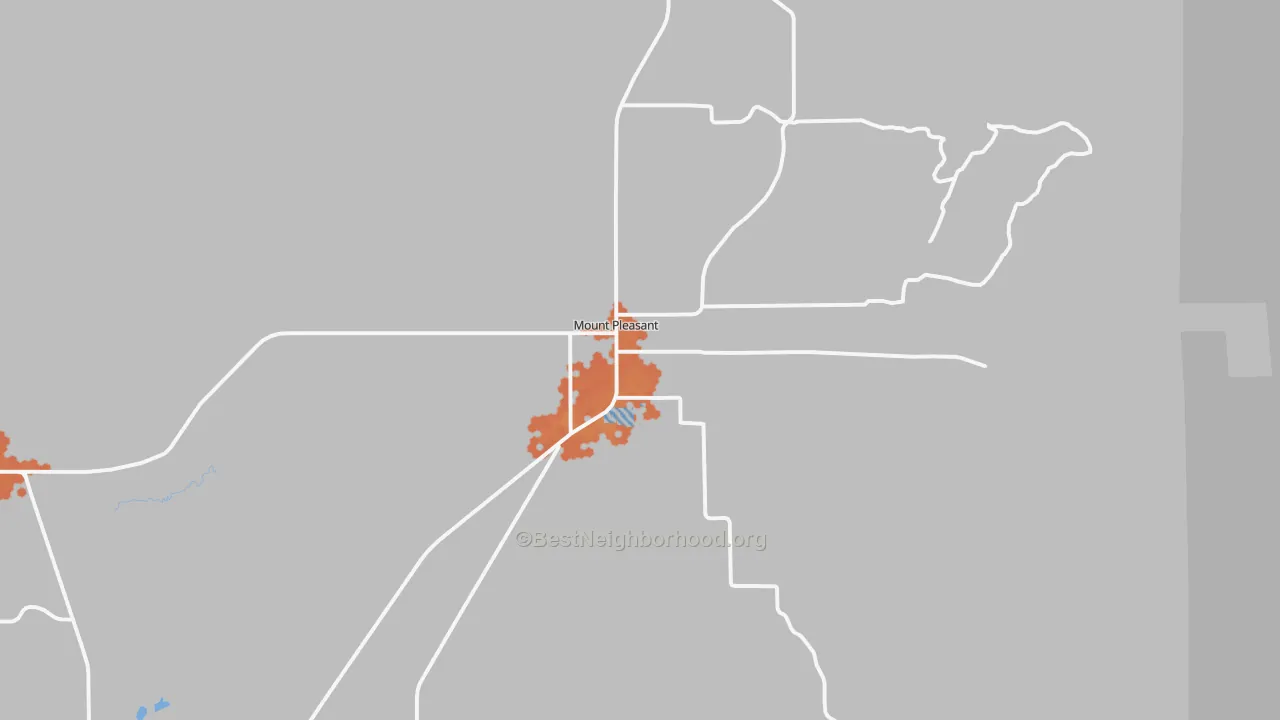 Bike Grade map of 84647, UT