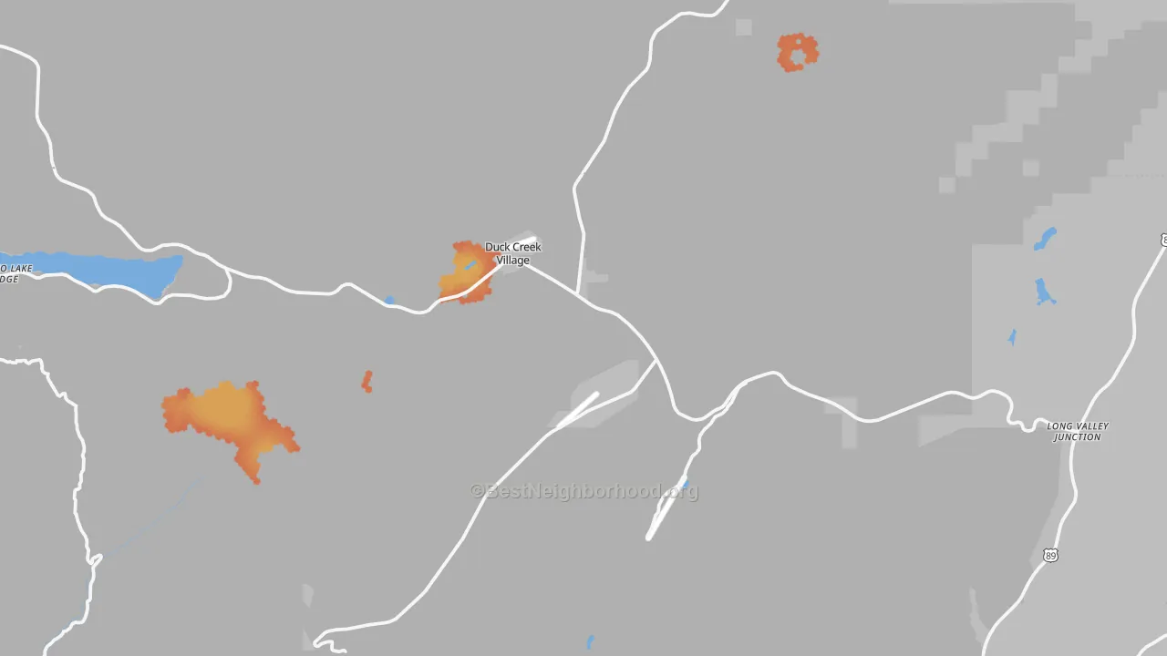 Bike Grade map of 84762, UT