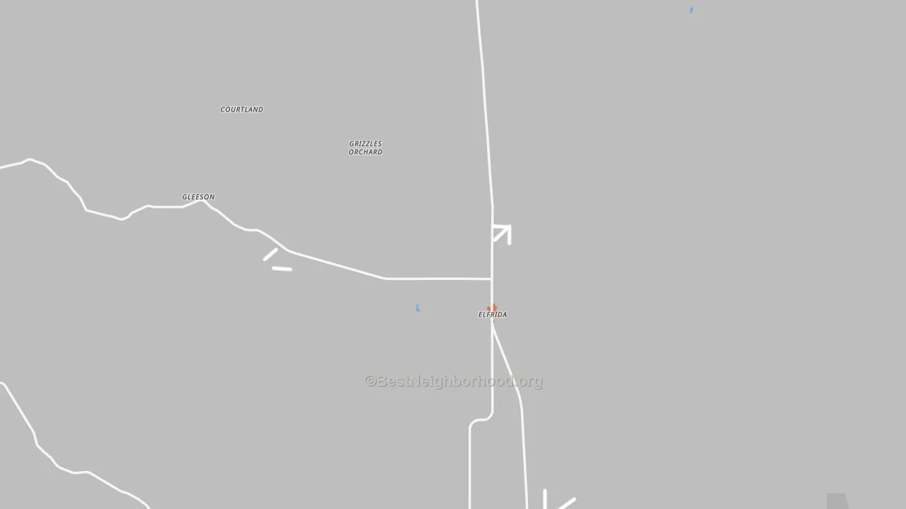 Bike Grade map of 85610, AZ