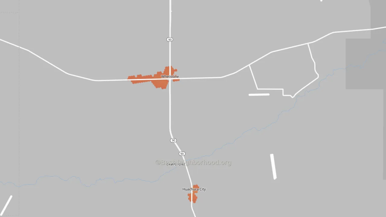 Bike Grade map of 85616, AZ