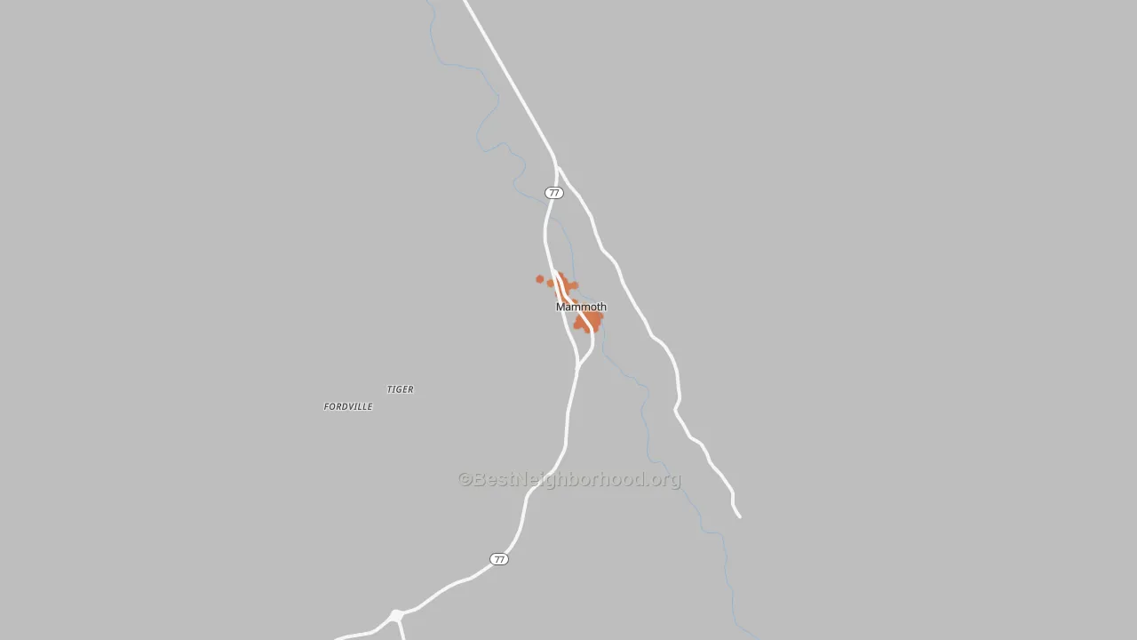 Bike Grade map of 85618, AZ
