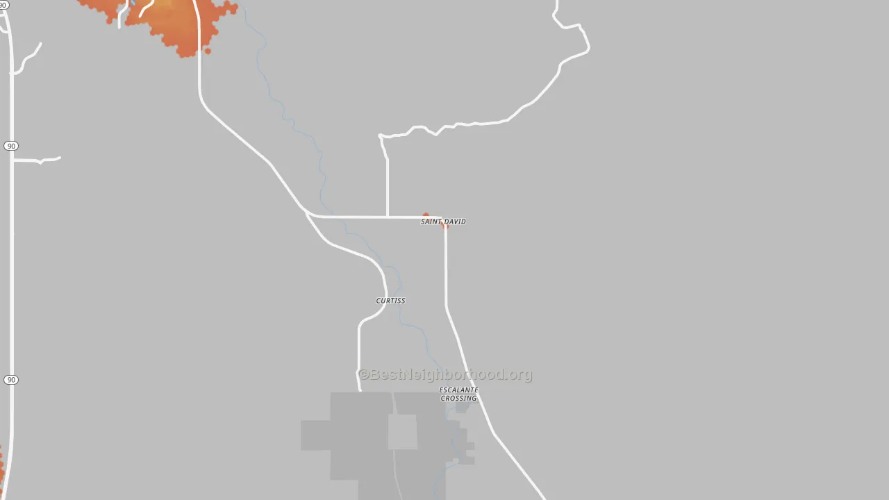 Bike Grade map of 85630, AZ