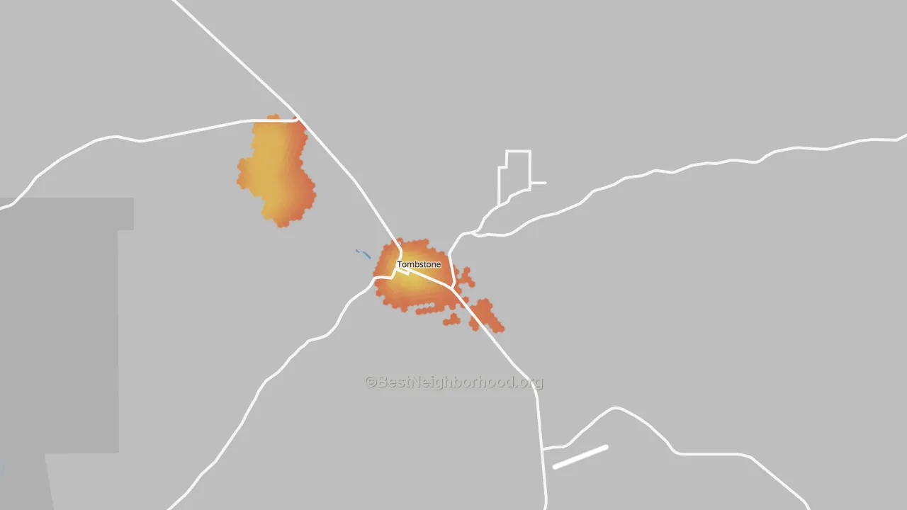 Bike Grade map of 85638, AZ