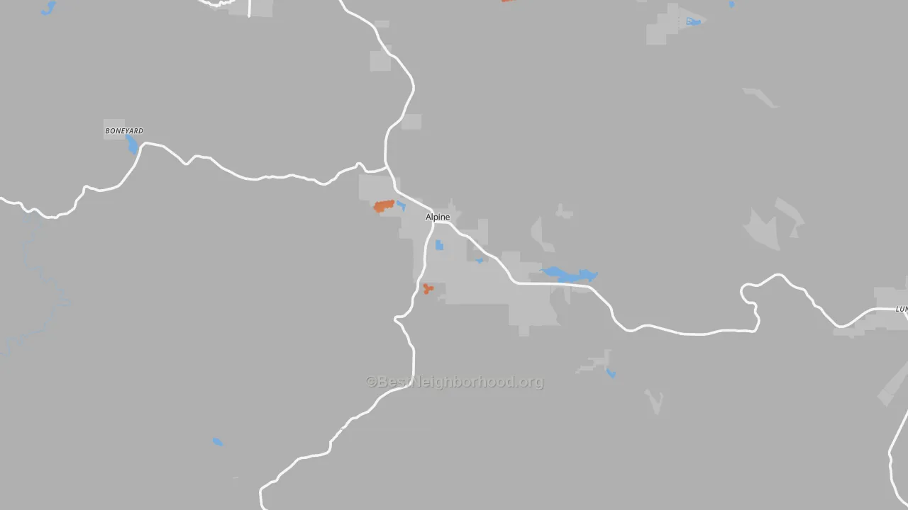 Bike Grade map of 85920, AZ
