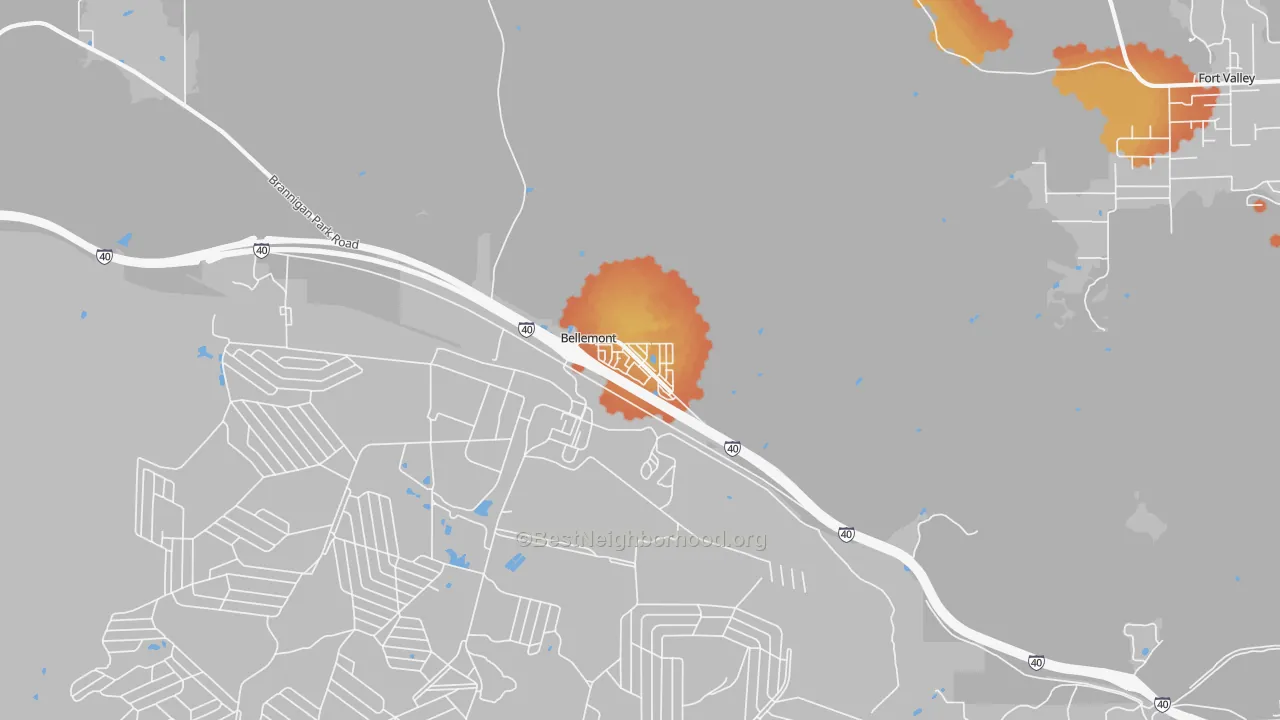 Bike Grade map of 86015, AZ