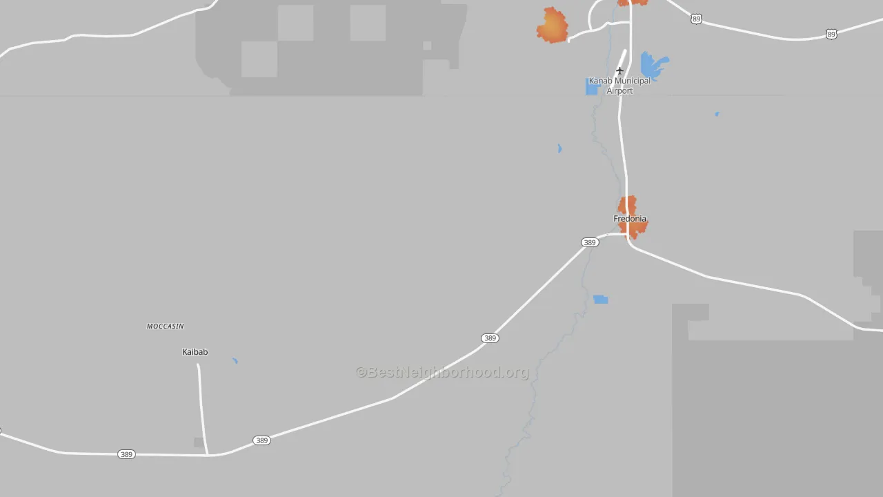 Bike Grade map of 86022, AZ
