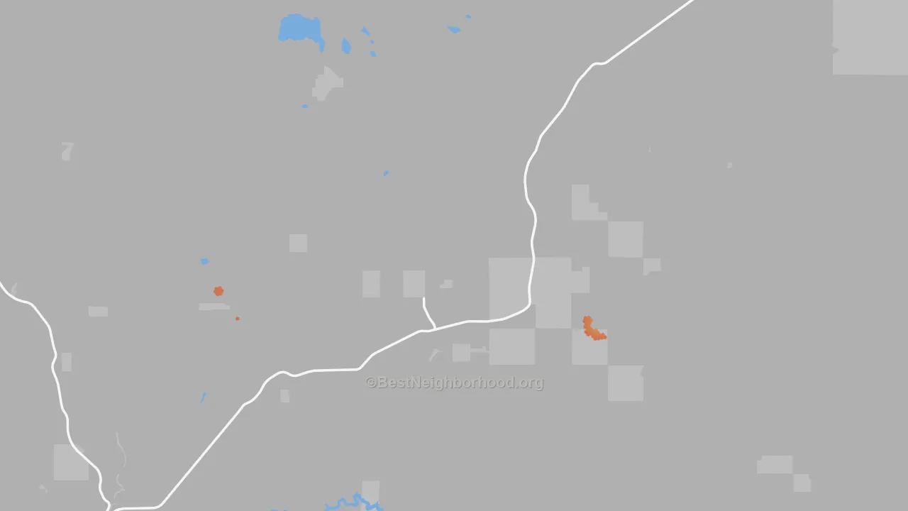 Bike Grade map of 86024, AZ