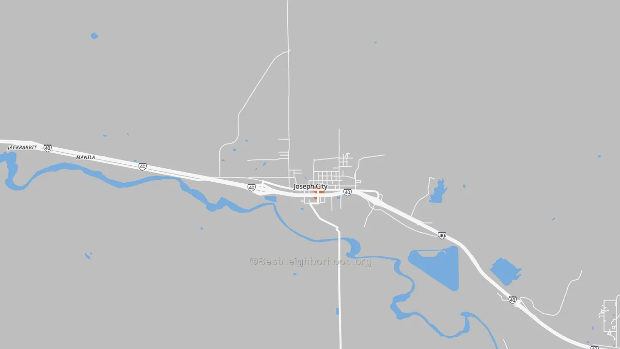 Bike Grade map of 86032, AZ