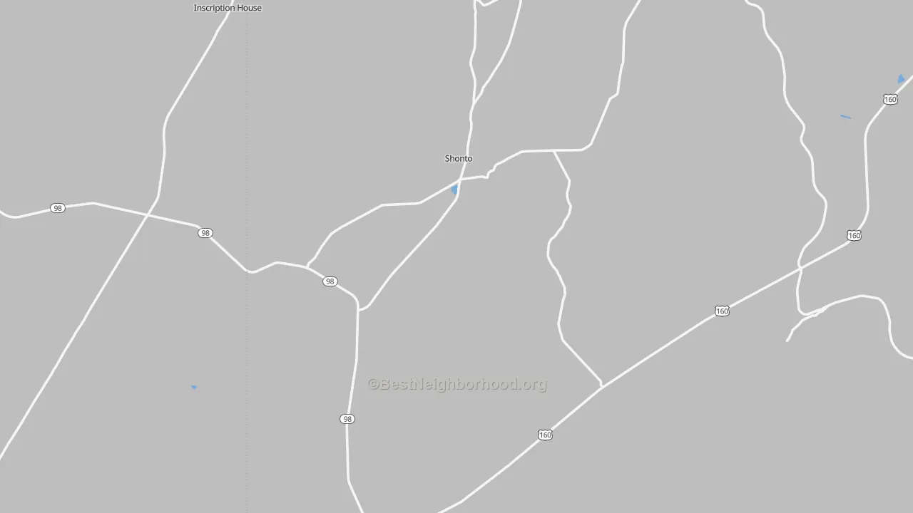 Bike Grade map of 86054, AZ