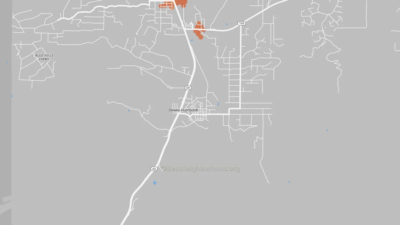 Bike Grade map of 86329, AZ
