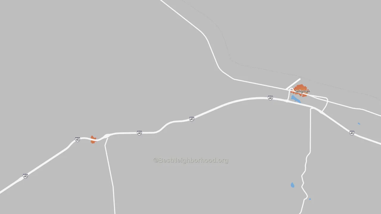 Bike Grade map of 86337, AZ