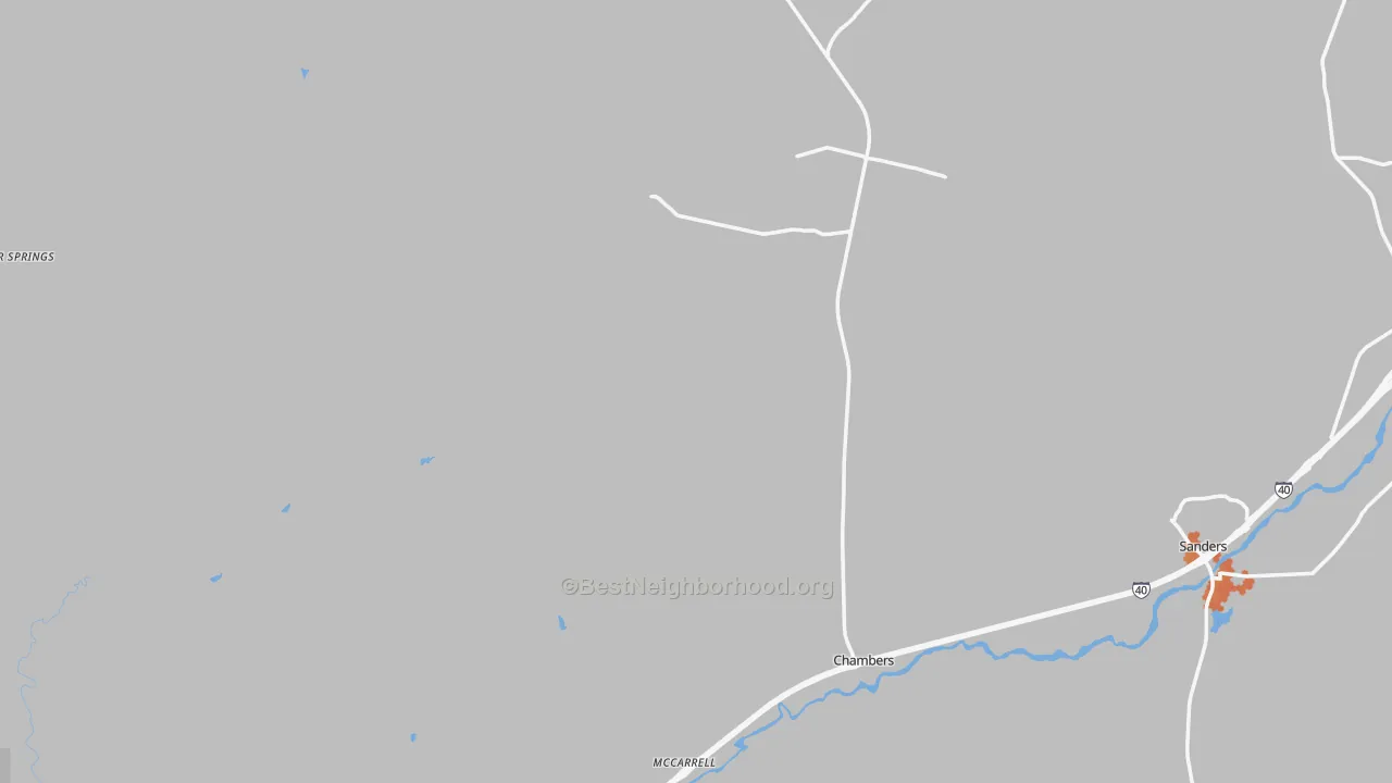Bike Grade map of 86502, AZ