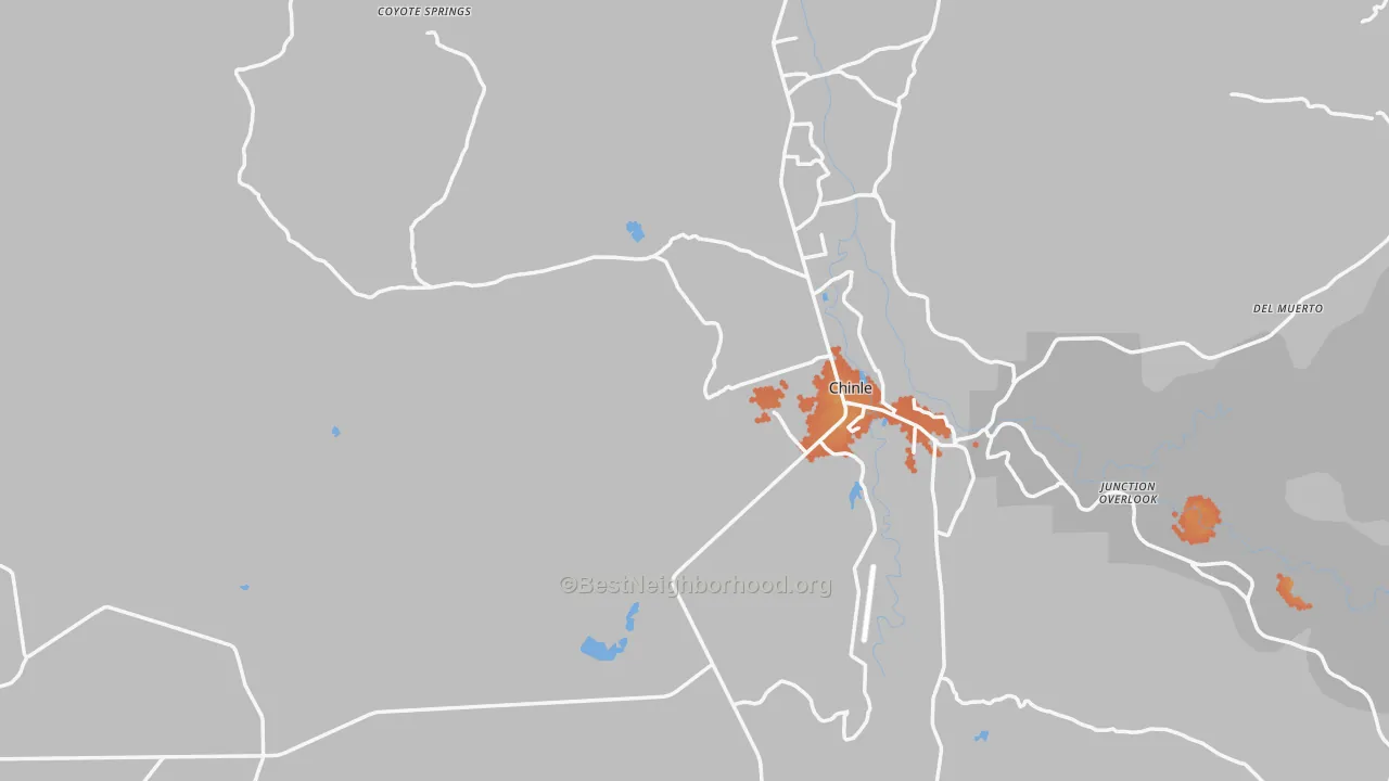Bike Grade map of 86503, AZ