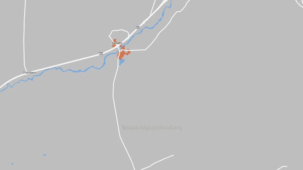 Bike Grade map of 86512, AZ