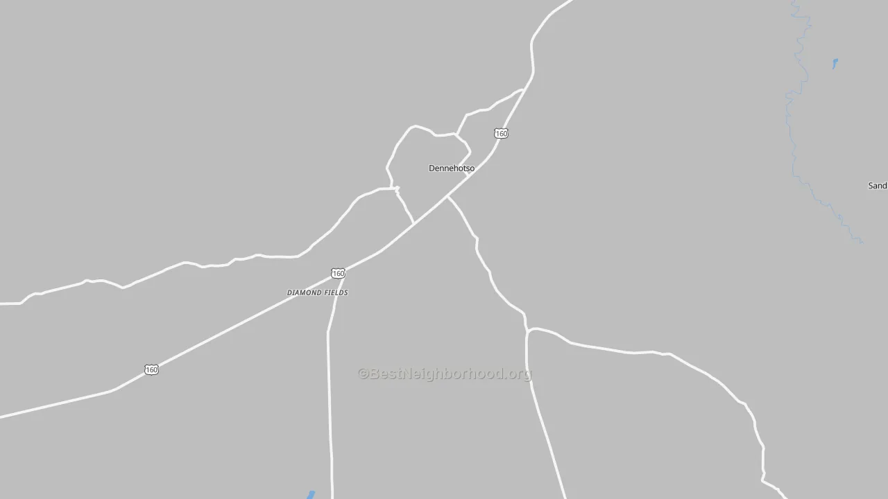 Bike Grade map of 86535, AZ