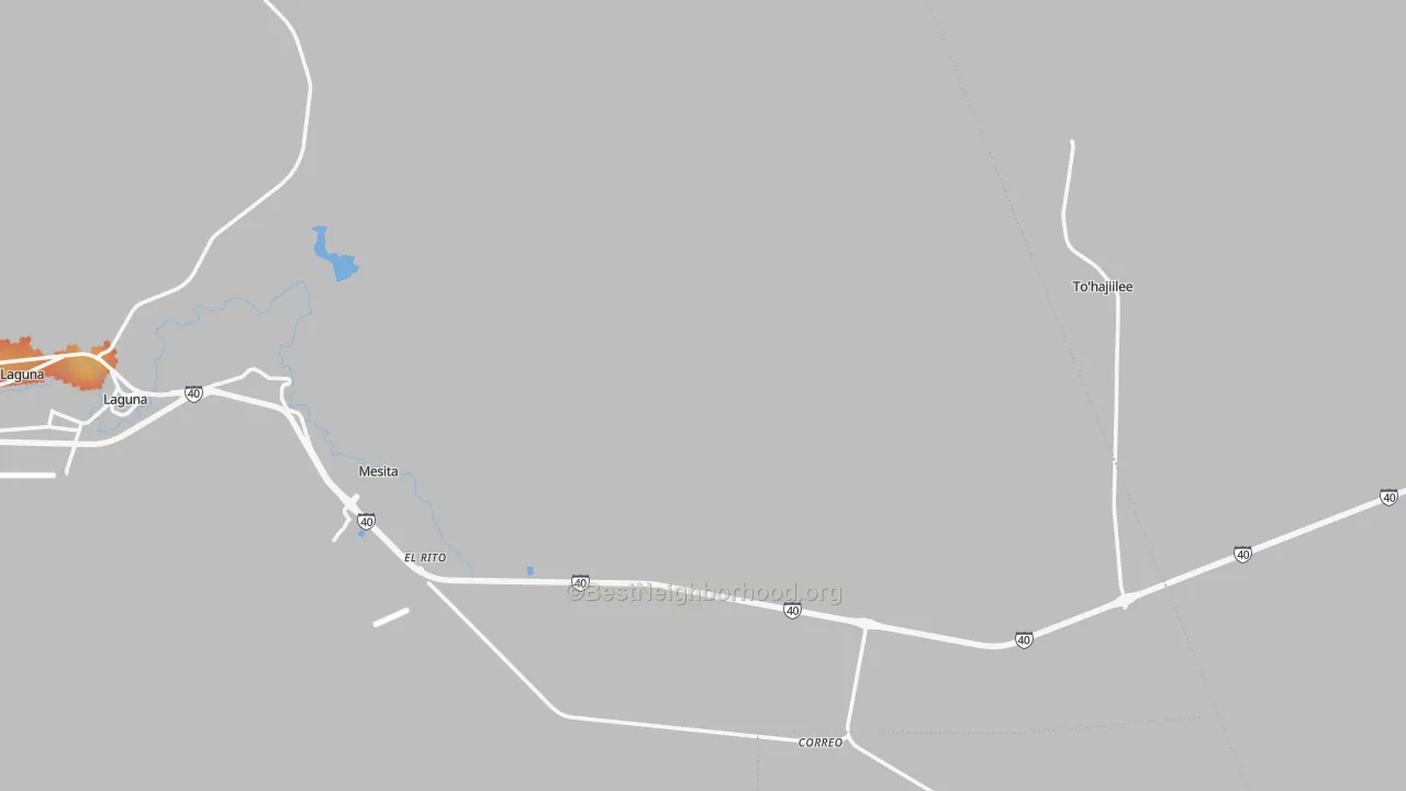 Bike Grade map of 87026, NM