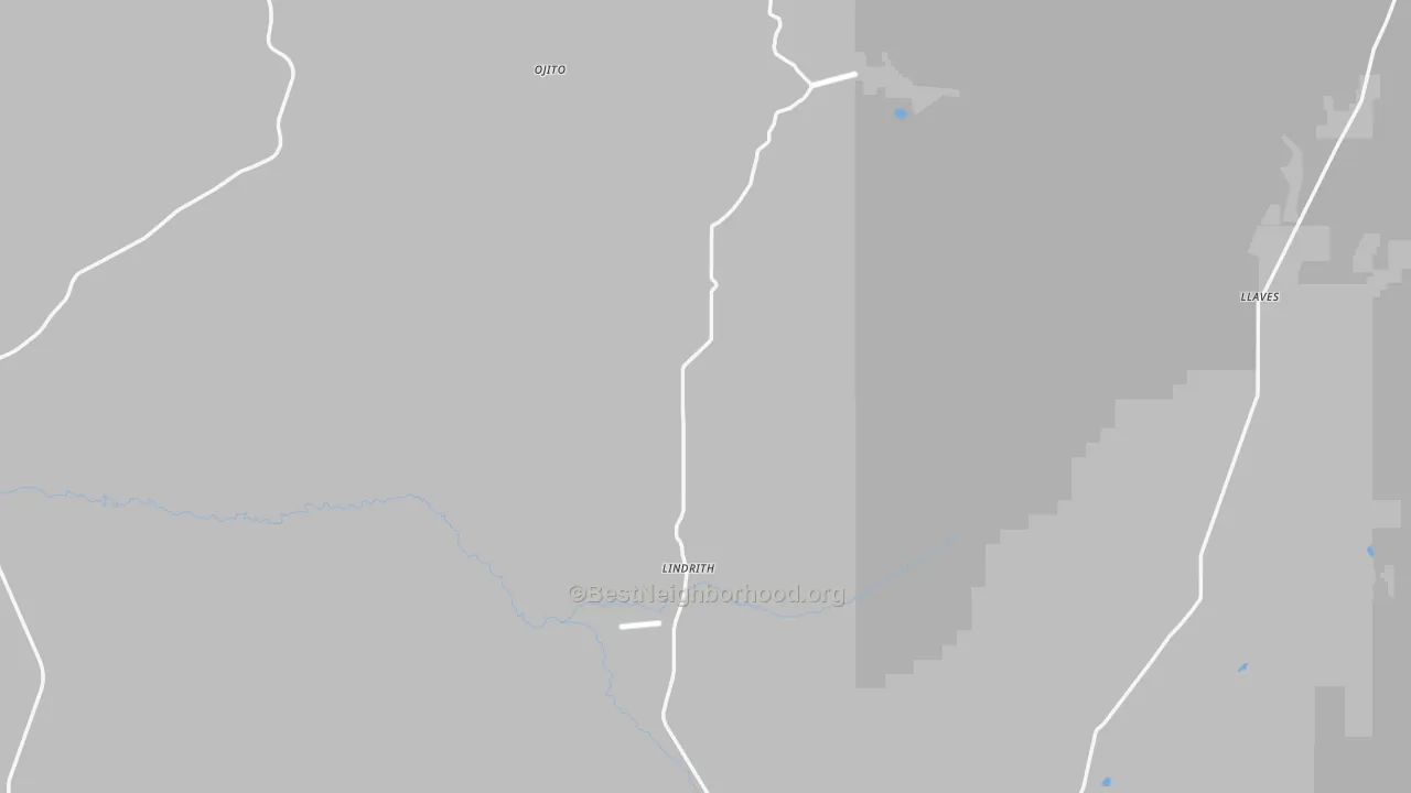 Bike Grade map of 87029, NM