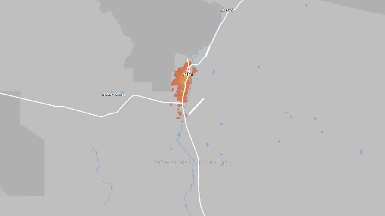 Bike Grade map of 87520, NM
