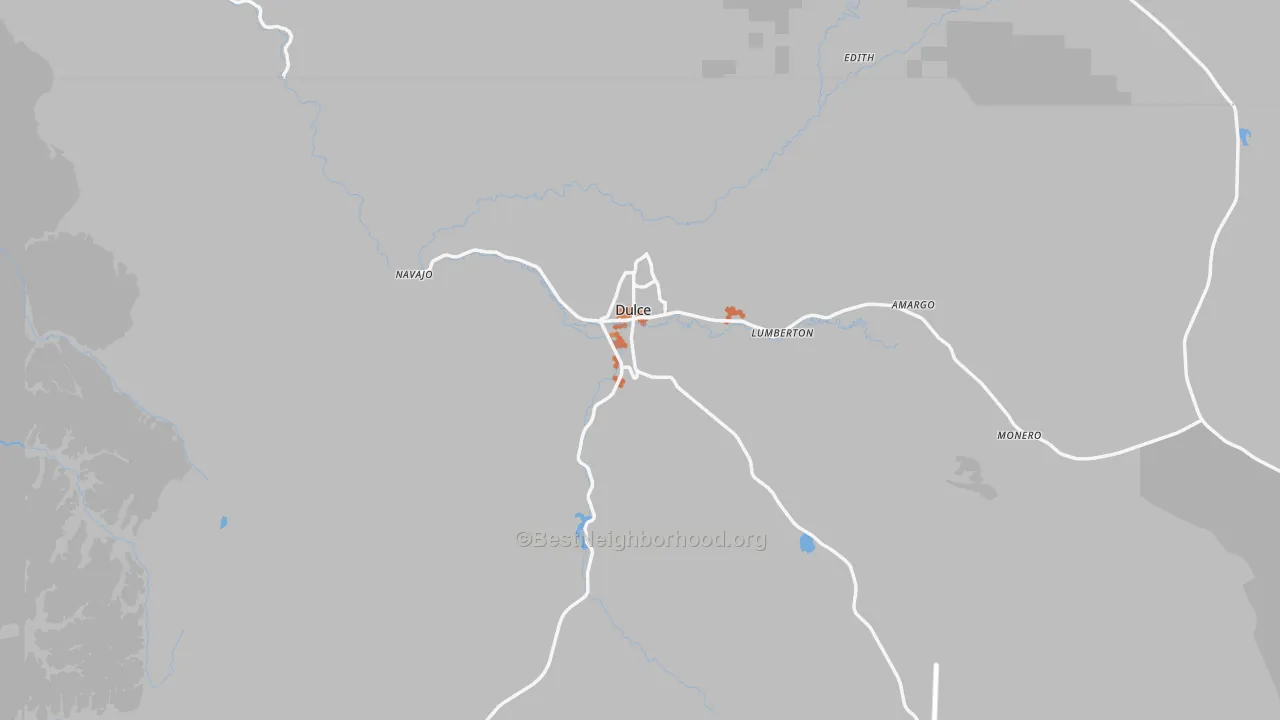 Bike Grade map of 87528, NM