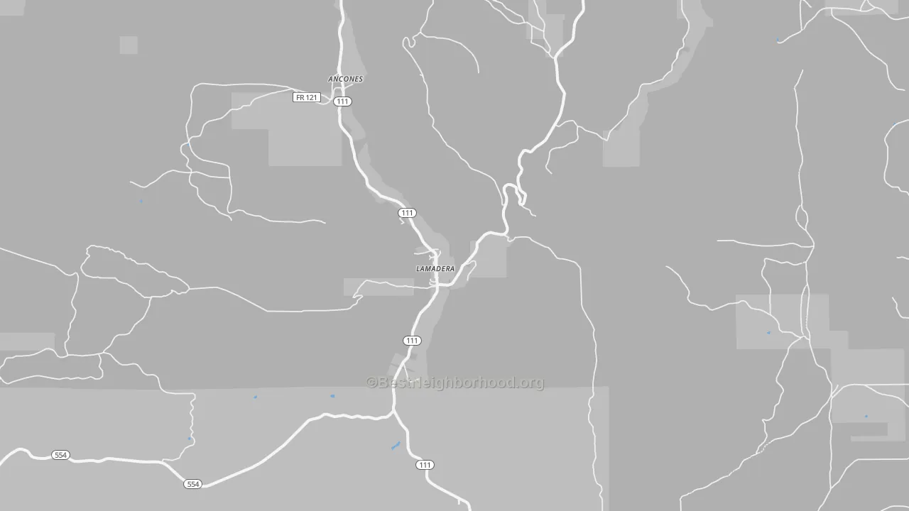 Bike Grade map of 87539, NM