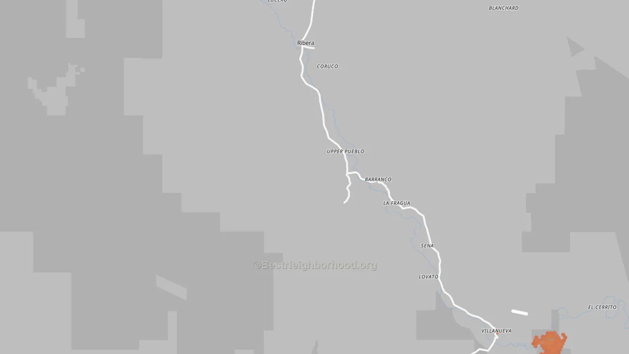 Bike Grade map of 87560, NM
